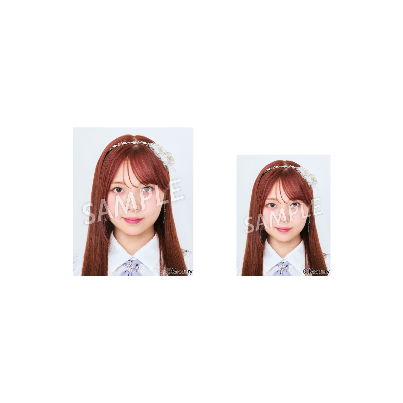 証明写真風ステッカー<br />山内 祐奈