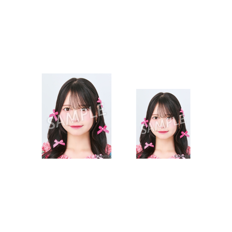 証明写真風ステッカー<br />森﨑 冴彩