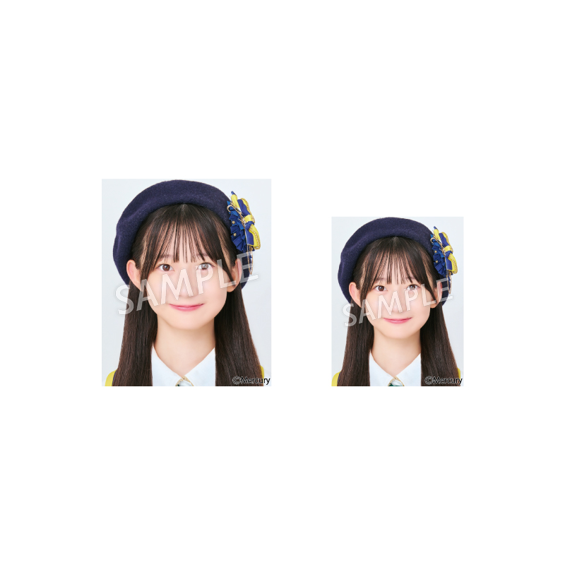 証明写真風ステッカー<br />猪島 莉玲亜