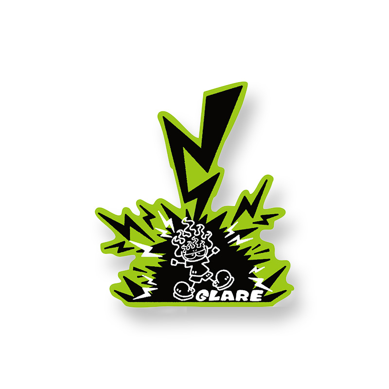 ビリビリステッカー〈ビリビリGlare Fire〉 - HALVES OFFICIAL GOODS
