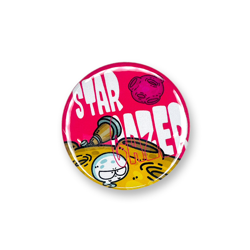 缶バッジ STAR GAZER 缶バッジ - HALVES OFFICIAL GOODS