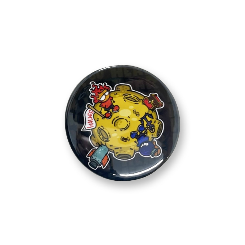 海底宇宙 缶バッジ - HALVES OFFICIAL GOODS