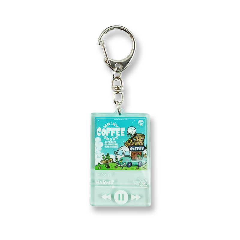 センカ」ジャケ写アクリルキーホルダー - HALVES OFFICIAL GOODS