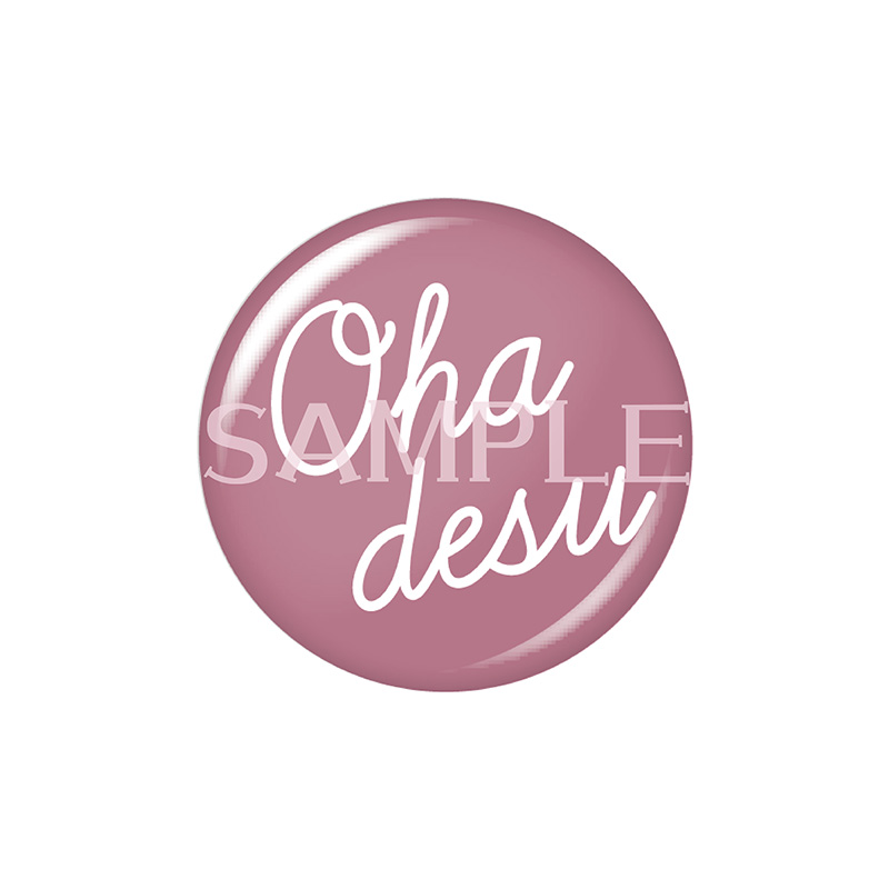 缶バッジ（全2種） ピンク