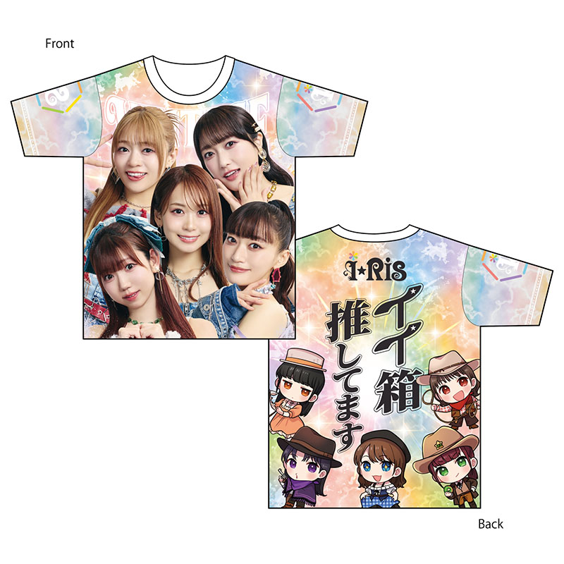 フルグラTシャツ～推しの顔出てます～ - i☆Ris Official Goods Store