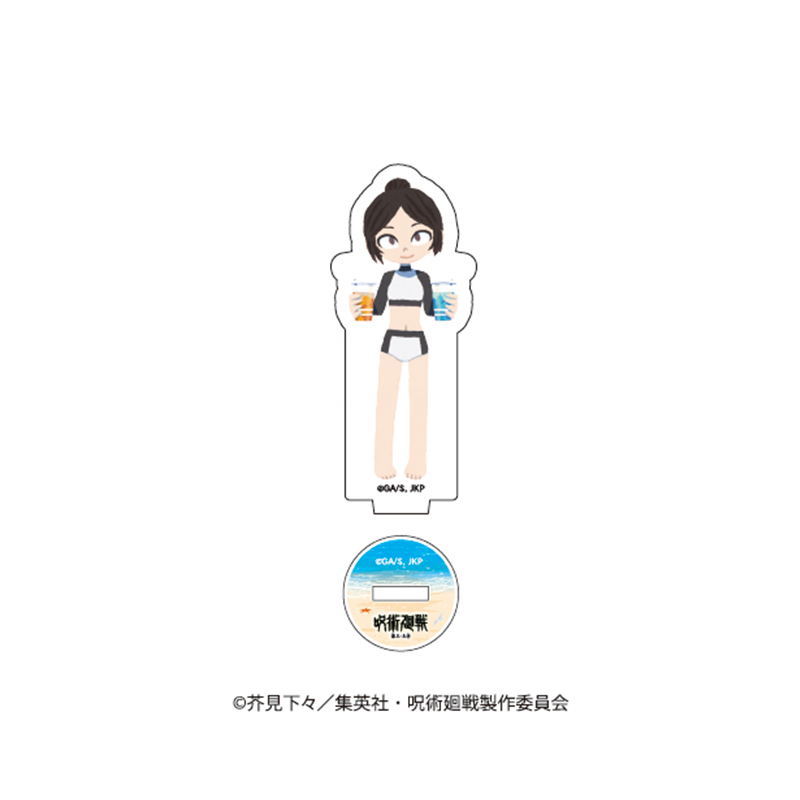 値下げ‼️呪術廻戦 懐玉・玉折 沖縄コラボ ちびキャラアクスタ4種 黒井美里レア？ TVアニメ呪術廻戦 懐玉・玉折 沖縄Ver ちびキャラ アクリル