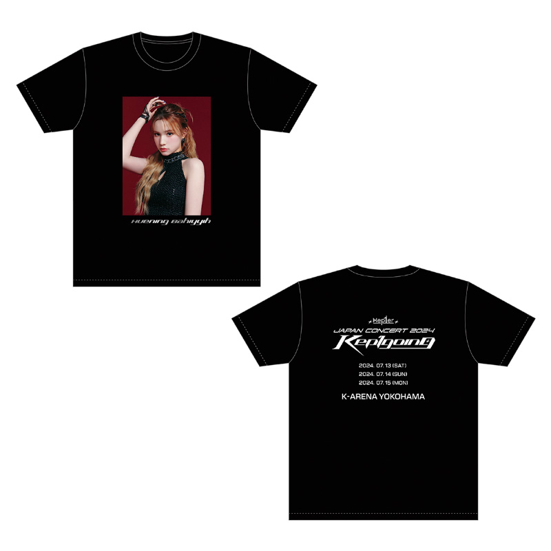 Kep1er JAPAN CONCERT 2024 Tシャツ　マシロ　Mサイズ Kep1er JAPAN CONCERT 2024 Tシャツ マシロ Mサイズ - メルカリ