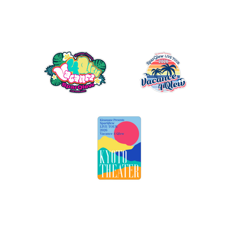 ランダムワッペンステッカー - Kiramune Official Goods Store