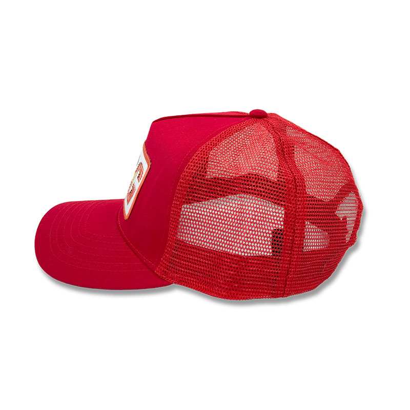 黒夢 × SAINT Mxxxxxx Collaboration Mesh Cap red - 黒夢