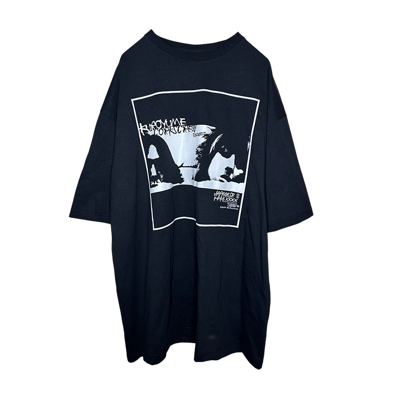黒夢★Big Silhouette Tshirts CAT★黒★XL Big Silhouette Tshirts KUROYUME - 黒夢 Official Goods Store