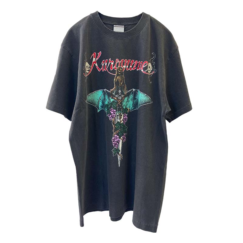 黒夢 × SAINT Mxxxxxx Collaboration Tshirts Knife & Grape