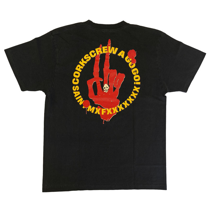 黒夢 × SAINT Mxxxxxx Knife & Grape Tシャツ 黒夢 × SAINT Mxxxxxx Collaboration Tshirts Knife & Grape