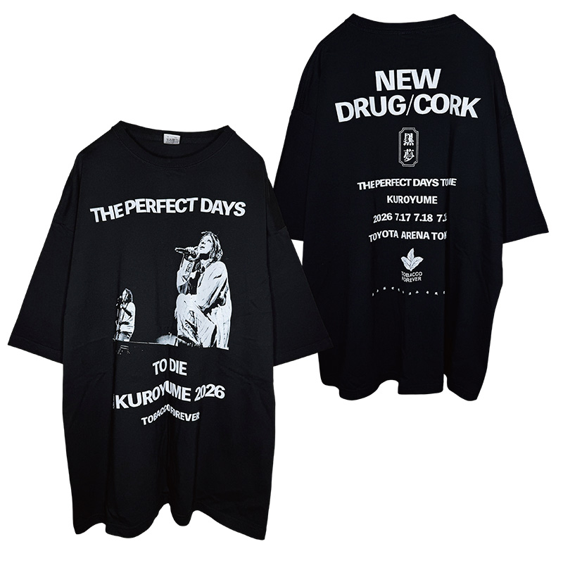 Big Silhouette Tshirts PHOTO A - 黒夢 Official Goods Store