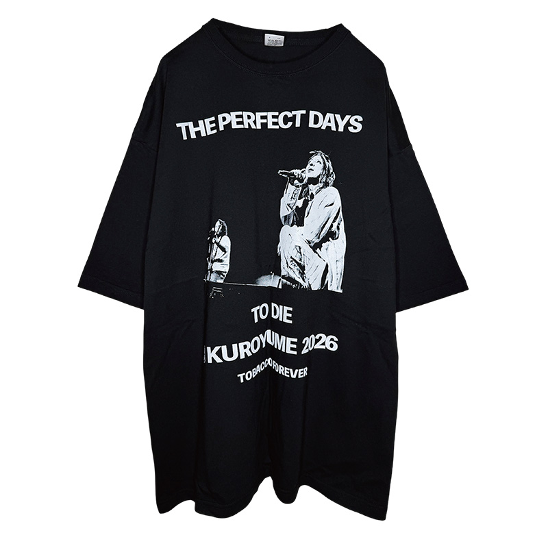 Big Silhouette Tshirts PHOTO A - 黒夢 Official Goods Store