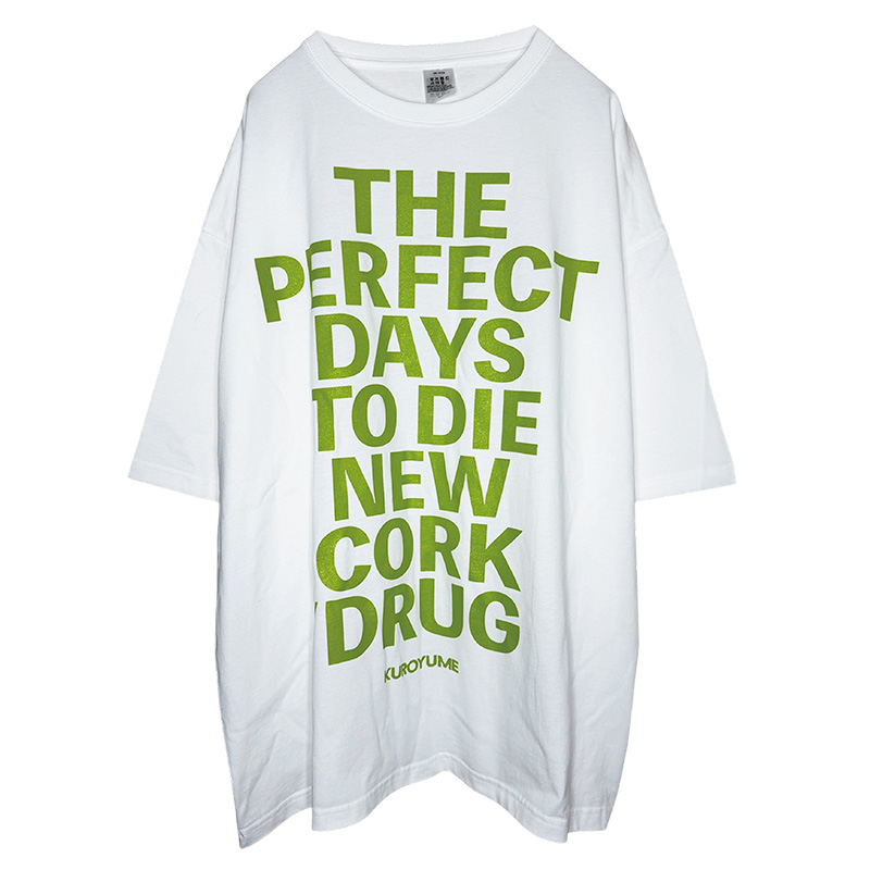 Big Silhouette Tshirts PERFECT DAYS WHT - 黒夢 Official Goods Store