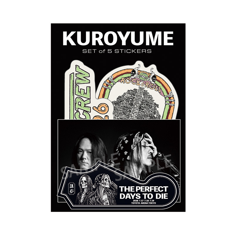 maimai234　黒夢グッズ Sticker Set - 黒夢 Official Goods Store