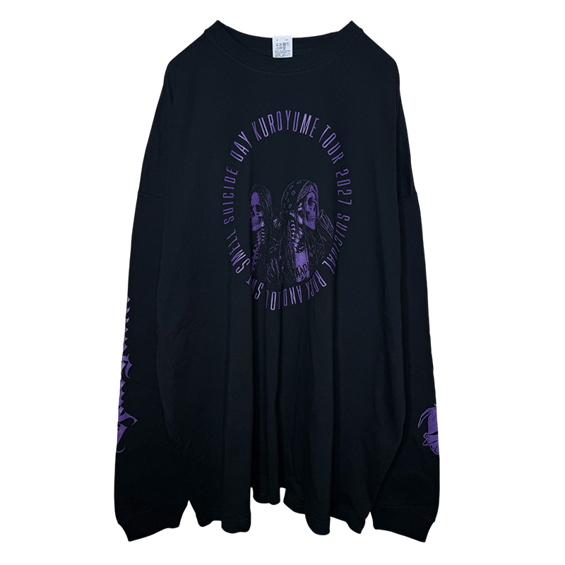 Big Silhouette LS Tshirt ROCK'N'ROLL PUR - 黒夢 Official Goods Store