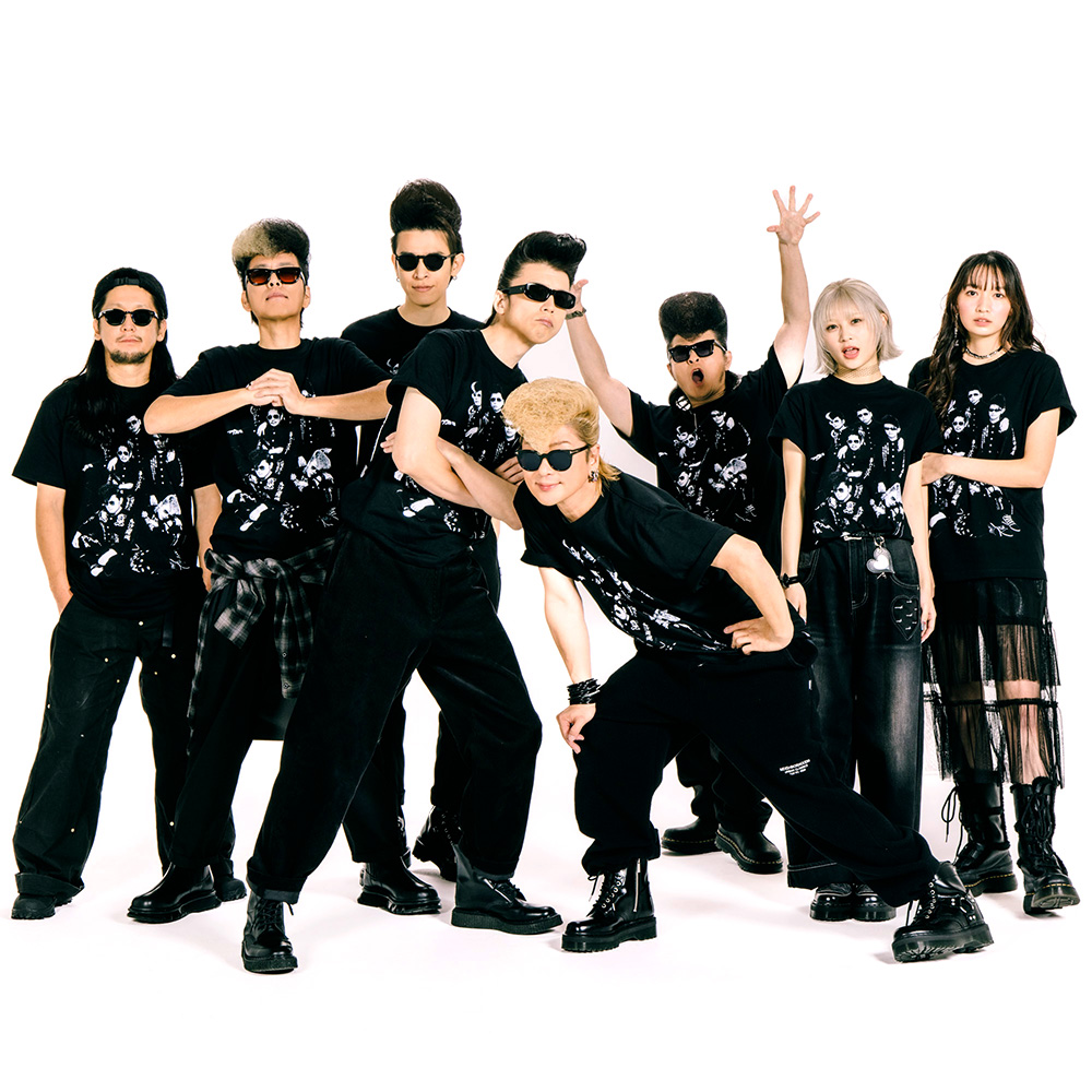 氣志團ちゃんTシャツ「Close Crows Clothes」 - 氣志團オフィシャル