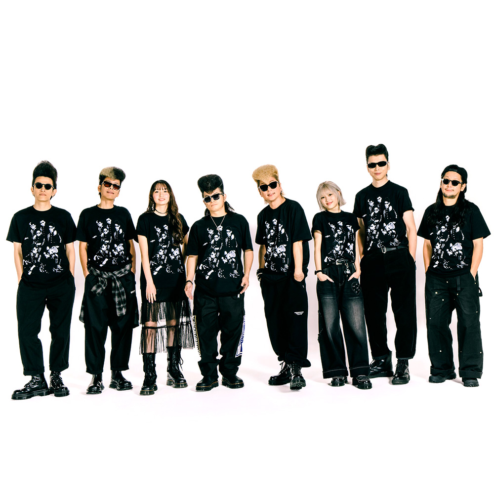 氣志團ちゃんTシャツ「Close Crows Clothes」 - 氣志團オフィシャル