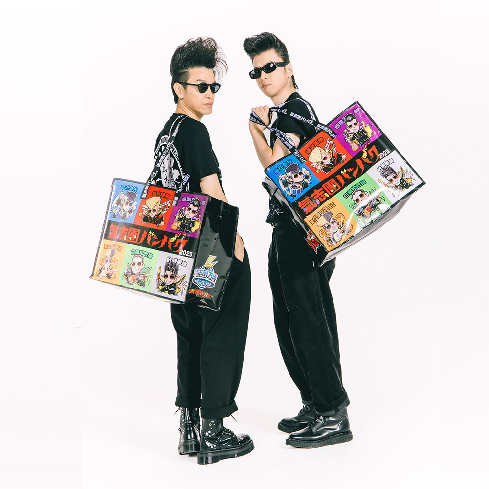 氣志團万博2025公式 クロークバッグ「ツッパリマン」 - 氣志團