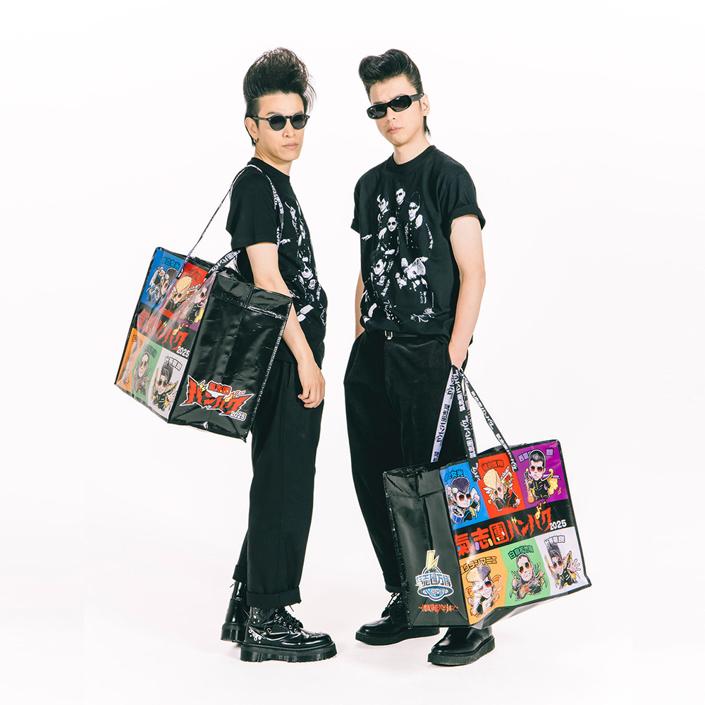 氣志團万博2025公式 クロークバッグ「ツッパリマン」 - 氣志團