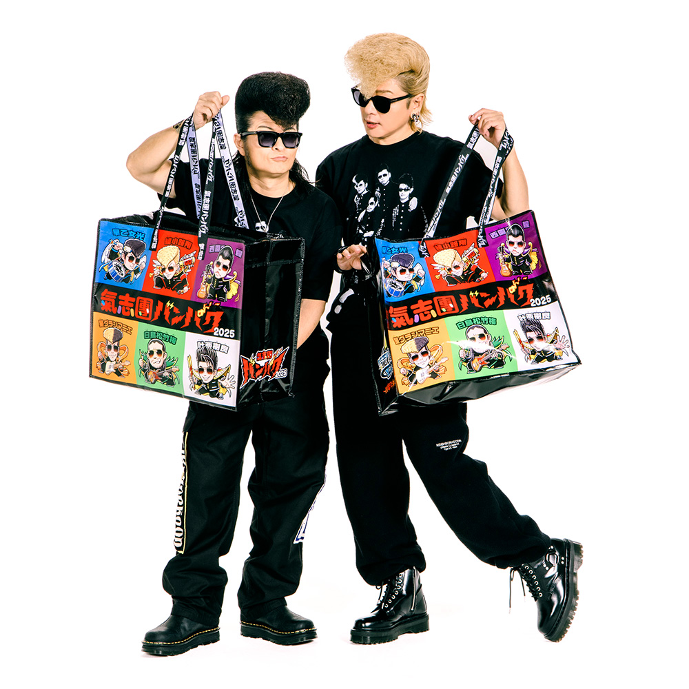 氣志團万博2025公式 クロークバッグ「ツッパリマン」 - 氣志團