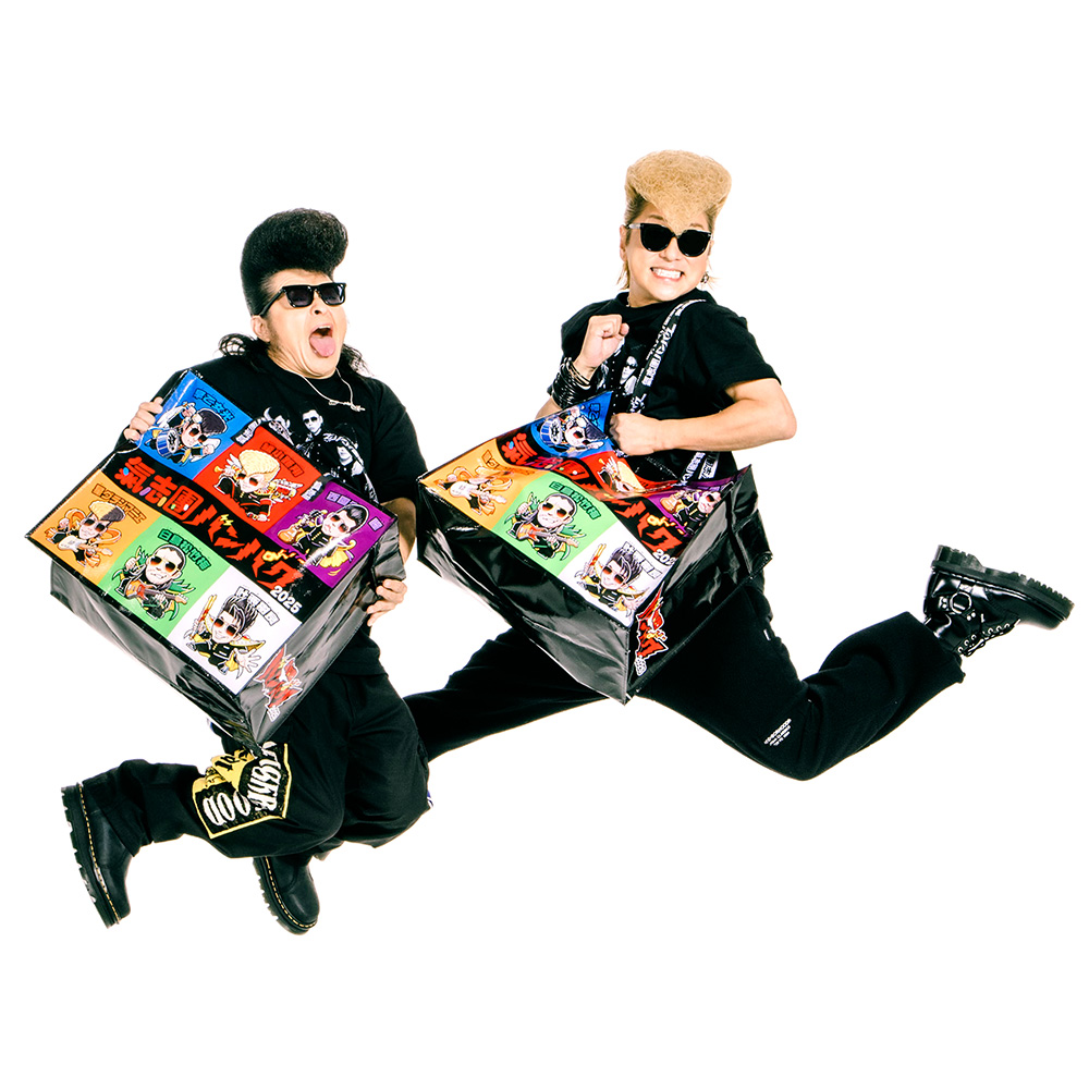 氣志團万博2025公式 クロークバッグ「ツッパリマン」 - 氣志團