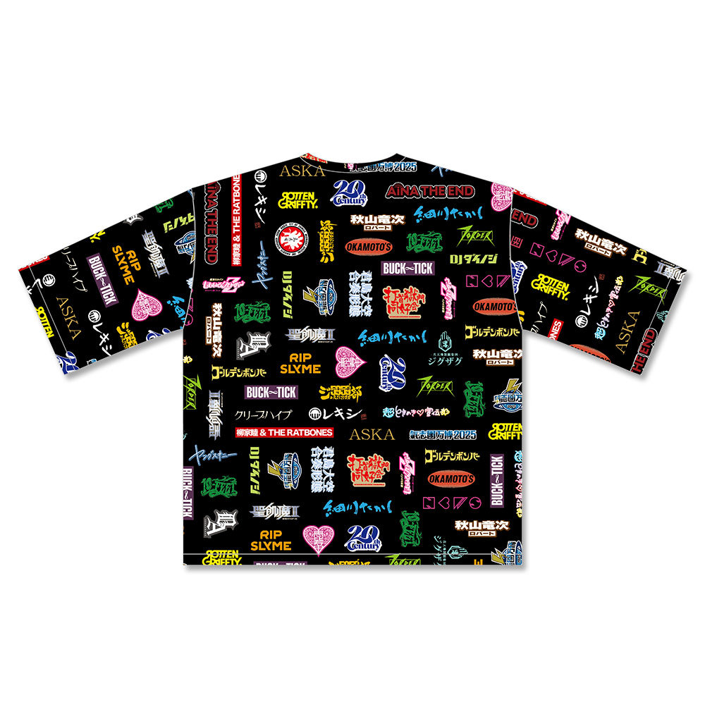 氣志團万博2025公式 Tシャツ「房総総柄総長」 - 氣志團オフィシャル