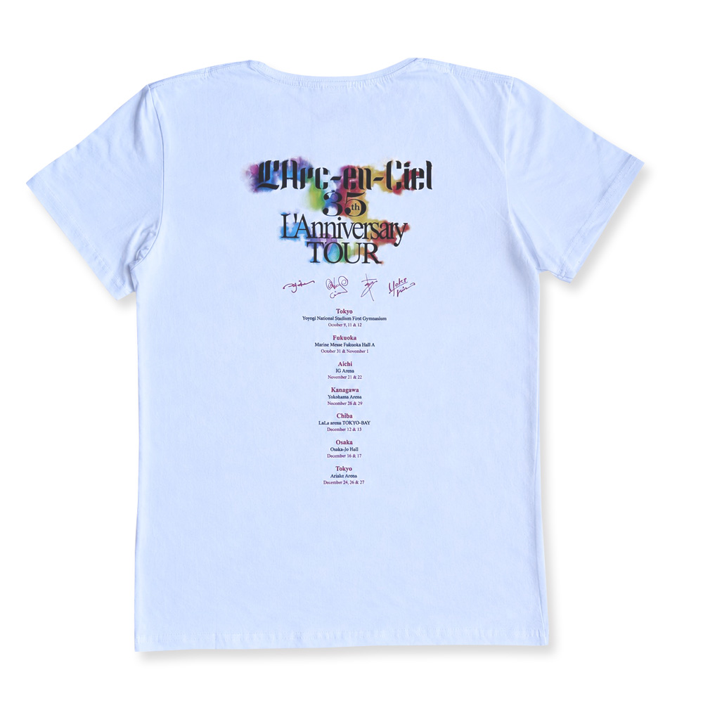 ツアーTシャツ - L'Arc-en-Ciel Official Goods Store