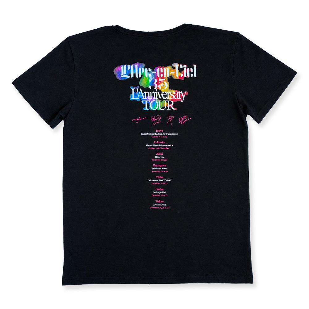 ツアーTシャツ - L'Arc-en-Ciel Official Goods Store