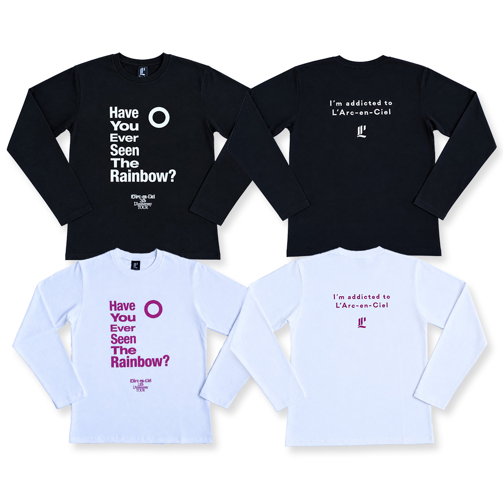 L'Arc-en-Ciel 15th Anniversary Tシャツ L ロングスリーヴTシャツ - L'Arc-en-Ciel Official Goods Store