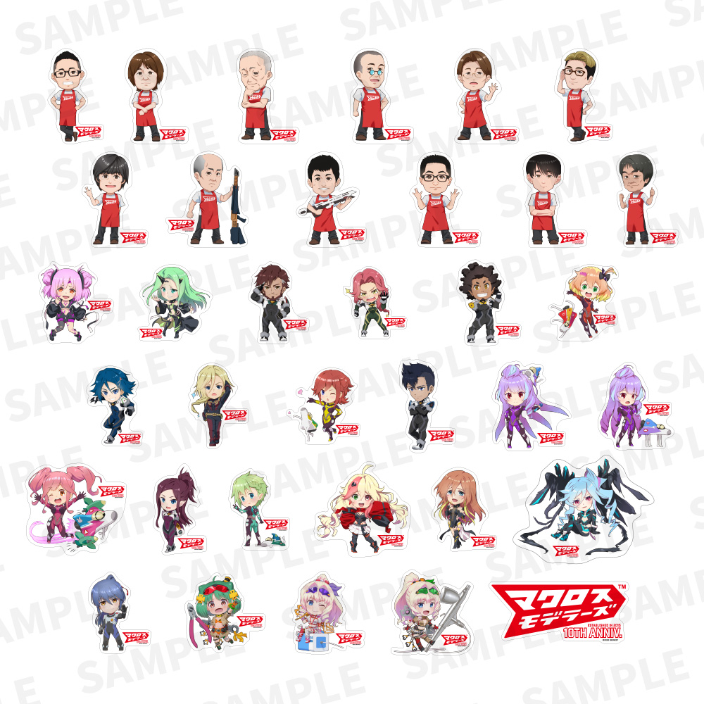 マクロス　カード？　シール？ マクロス カード？ シール？ ステッカーセット - MACROSS