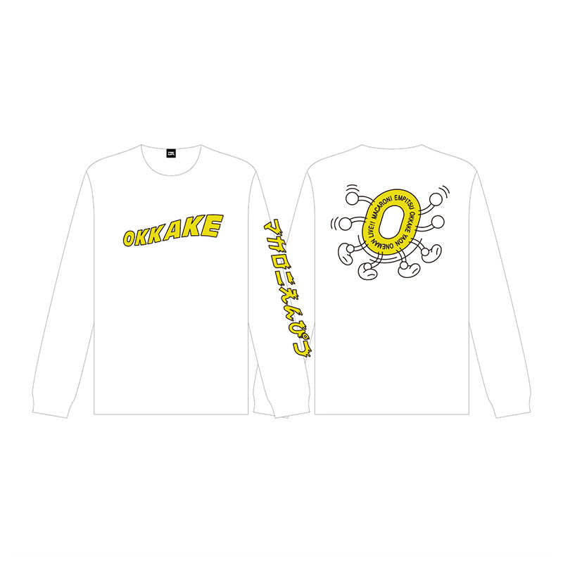 マカロニえんぴつ okkake tシャツ いつでもOKKAKE！Tシャツ - マカロニえんぴつ OFFICIAL GOODS
