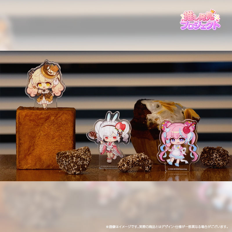 推し発見プロジェクト☆アクリルブロック【キャラクターセット