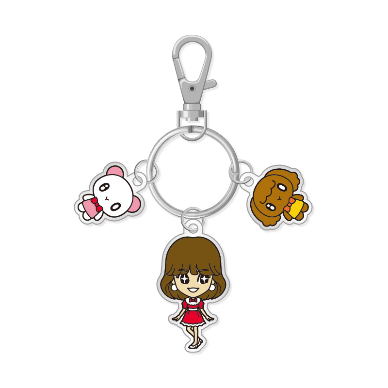 3蓮キーホルダー - IYO MATSUMOTO OFFICIAL GOODS STORE
