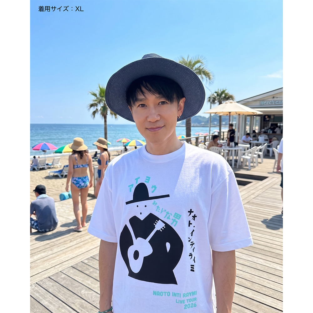 LIVE TOUR 2026 Tシャツ - ナオト・インティライミ グッズ会場販売事前
