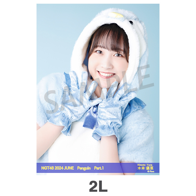 【1枚200円】 NGT48 公式ロケ生写真 2024年7月度 個別生写真5枚セット Vol.2/Part2 木本優菜【L判