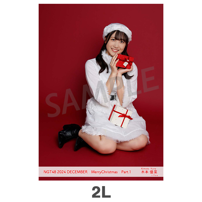 2024年12月度 個別生写真5枚セット Vol.1/Part2 木本優菜【2L判