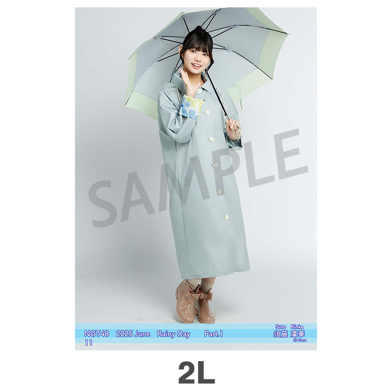 NMB48 須藤凜々花 生写真 グッズセット 約150点 2025年6月度 個別生写真5枚セット Vol.1/Part2 須藤凜華【2L判