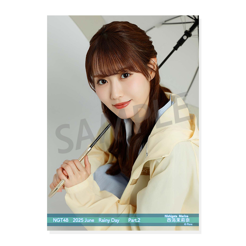 NGT48 シアターくじ　８月　西潟茉莉奈　セミコン NGT48 西潟茉莉奈 シアターくじ - メルカリ