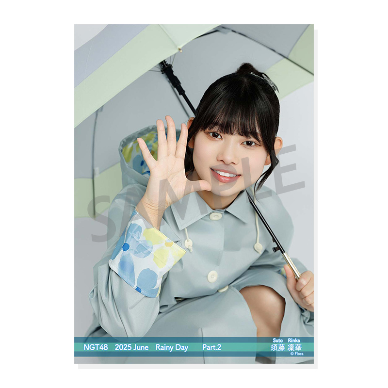 NMB48 須藤凜々花 生写真 グッズセット 約150点 2025年6月度 個別生写真5枚セット Vol.1/Part2 須藤凜華【L判
