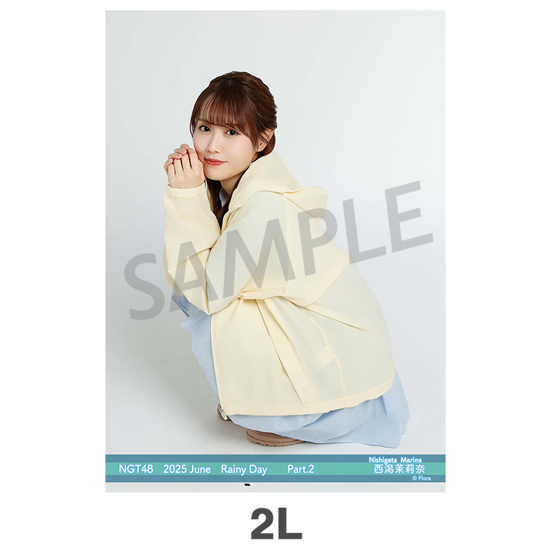 NGT48 西潟茉莉奈 シアターくじ 6月 3点セット(値下げ不可❌) NGT48☆西潟茉莉奈☆アクリルスタンド☆2025年8月ver. シアター