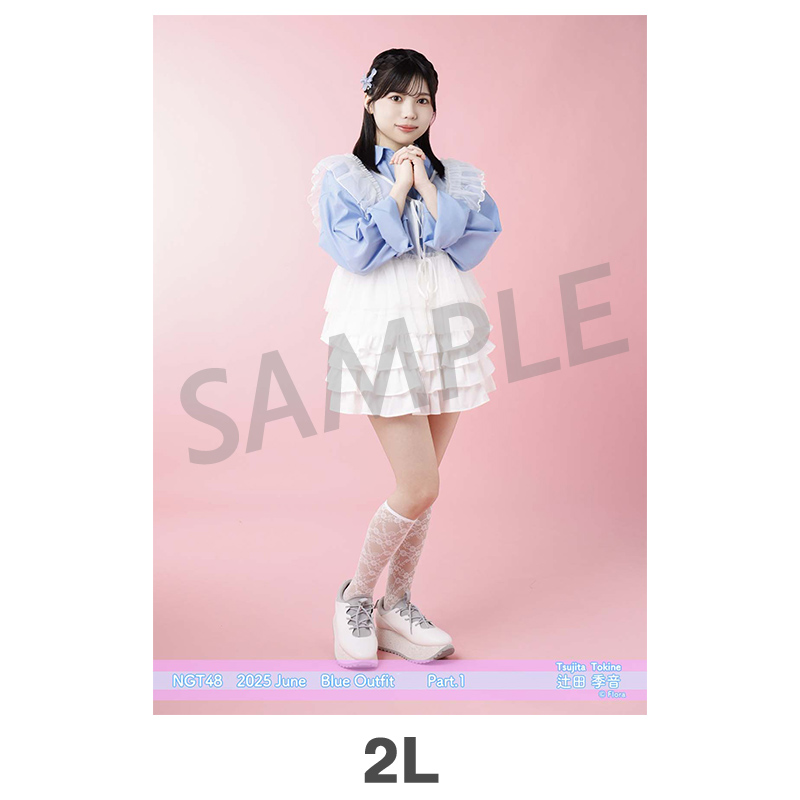 2025年6月度 個別生写真5枚セット Vol.2/Part1 辻田季音【2L判サイズ