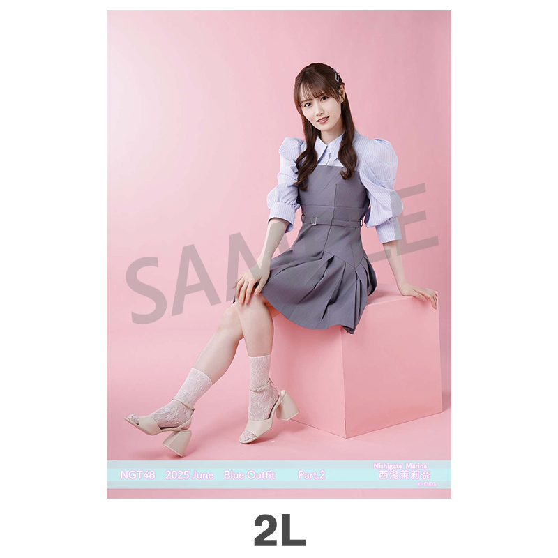 NGT48 シアターくじ　８月　西潟茉莉奈　セミコン NGT48 シアターくじ 8月 西潟茉莉奈 セミコン - メルカリ