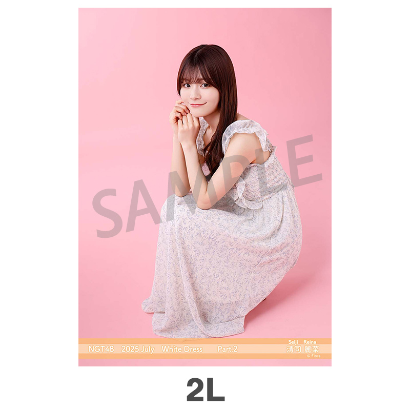 2025年7月度 個別生写真5枚セット Vol.1/Part2 清司麗菜【2L判