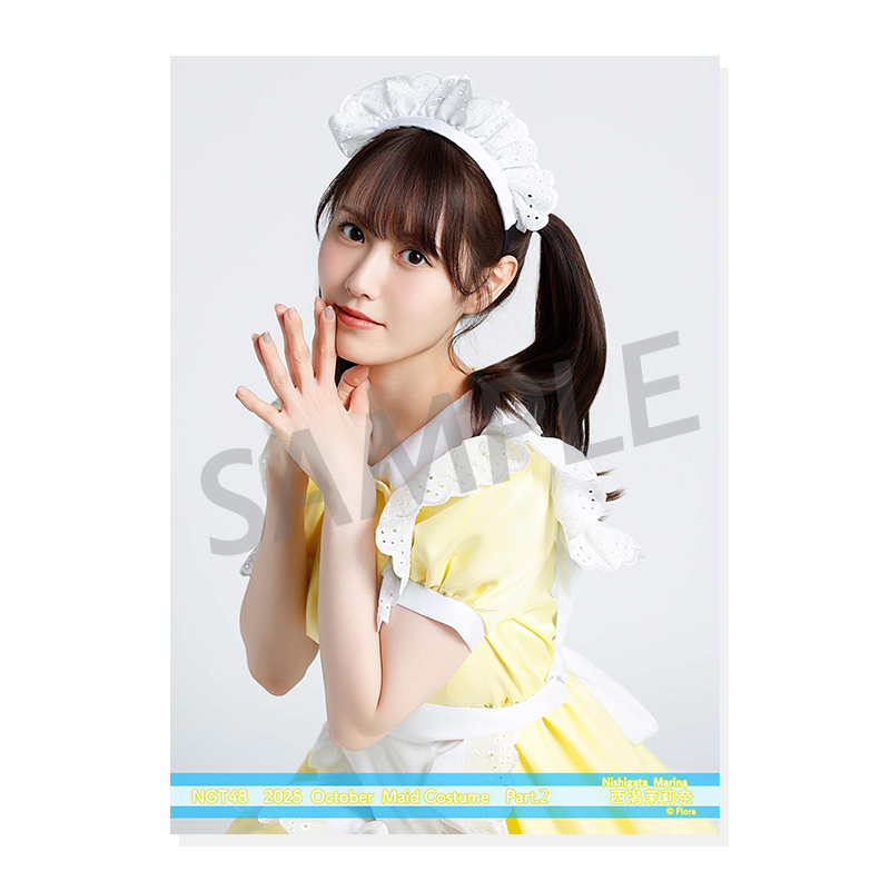 NGT48 西潟茉莉奈　シアターくじ　クリアカード NGT48 西潟茉莉奈 シアターくじ クリアカード - メルカリ