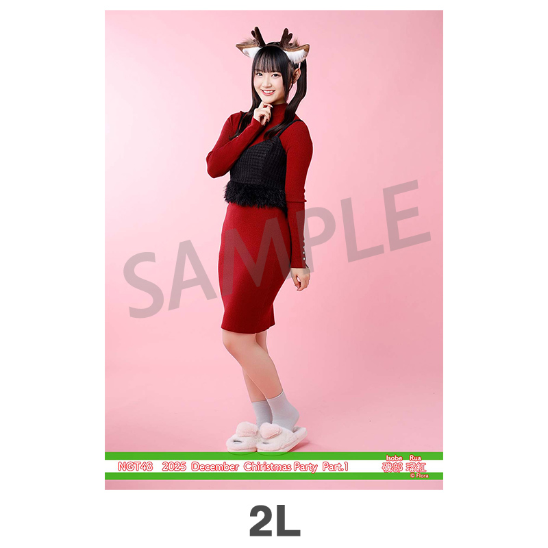 2025年12月度 個別生写真5枚セット Vol.1/Part1 磯部瑠紅【2L判サイズ