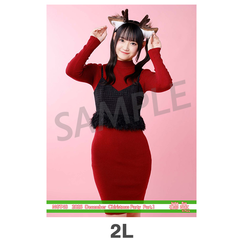 2025年12月度 個別生写真5枚セット Vol.1/Part1 磯部瑠紅【2L判サイズ