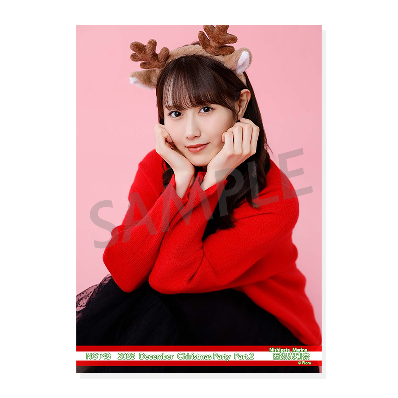 2025年12月度 個別生写真5枚セット Vol.1/Part2 西潟茉莉奈【L判サイズ