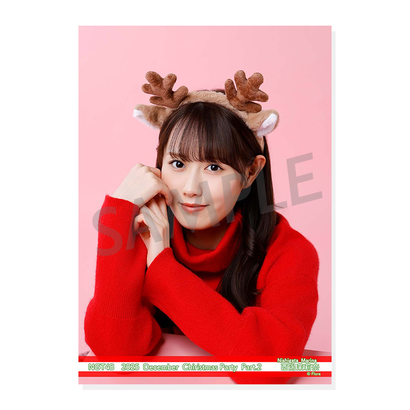 2025年12月度 個別生写真5枚セット Vol.1/Part2 西潟茉莉奈【L判サイズ